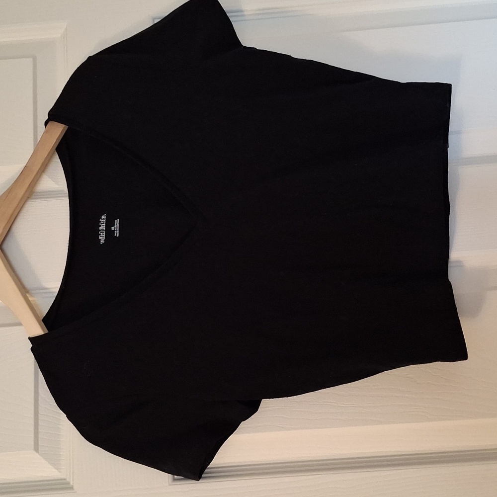 Wild Fable Black Crop Top